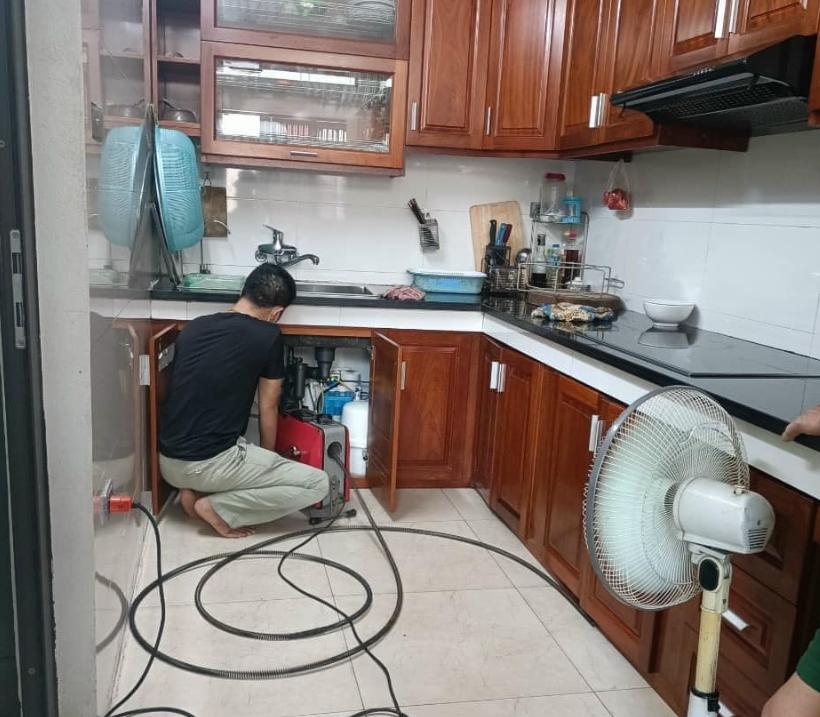 Cơ sở thông tắc cống tại Hà Nam
