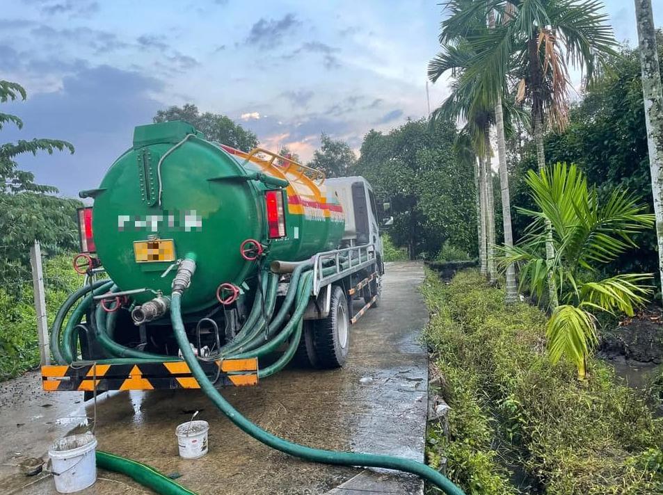 Nhận hút bể phốt Hà Nam