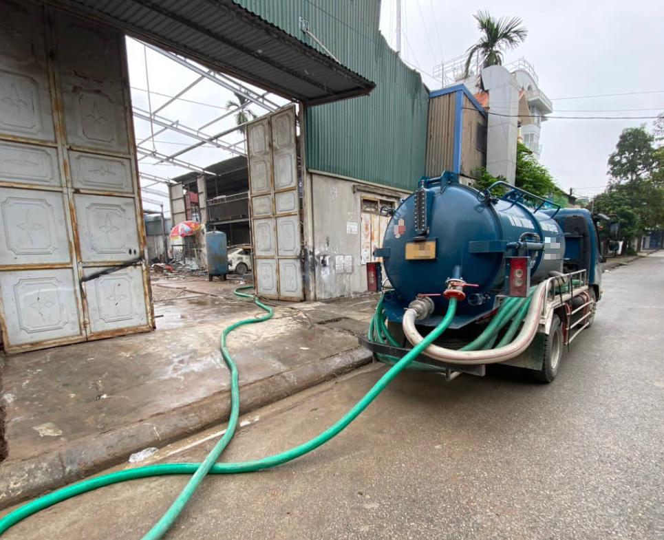 Cơ sở hút bể phốt Hà Nam