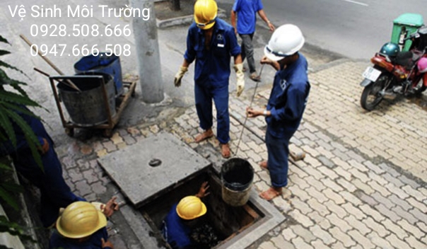 Nạo vét hố ga